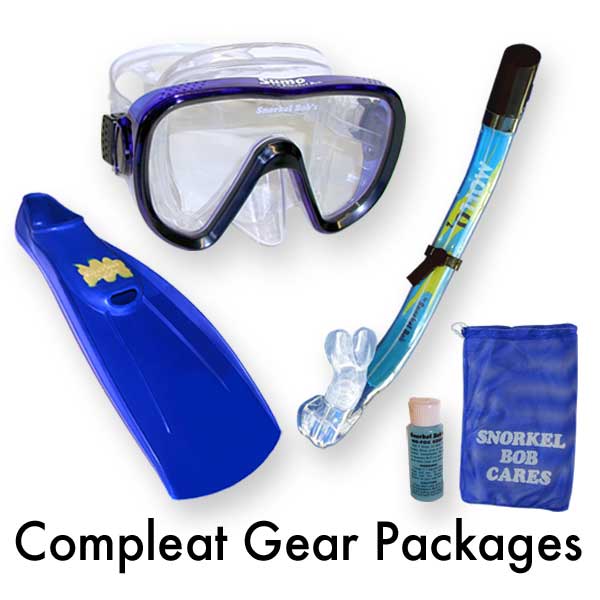 snorkeling gear packages
