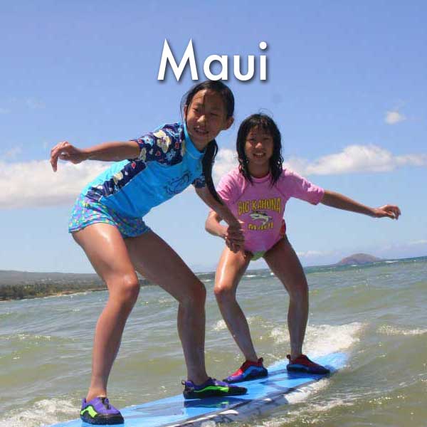 Maui surf lessons