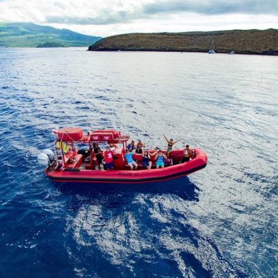 maui snorkel redline rafting molokini pride