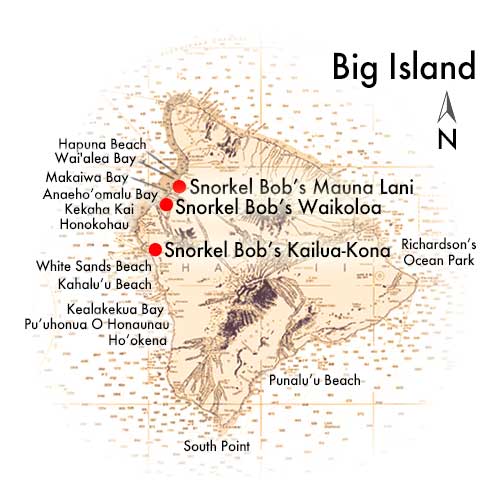 Big Island Snorkel Sites